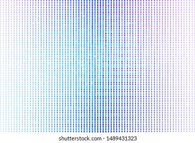 Light Pink, Blue vector layout with circle shapes. Illustration with set of shining colorful abstract circles. Pattern for ads, leaflets.