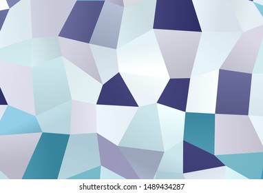 Light Pink, Blue vector layout with lines, rectangles. Abstract gradient illustration with rectangles. The template can be used as a background.