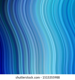Light Pink, Blue vector layout with circular arc. Abstract illustration with bandy gradient lines. Pattern for busines booklets, leaflets