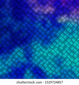 Light Pink, Blue vector layout with lines, rectangles. Abstract gradient illustration with rectangles. Template for cellphones.