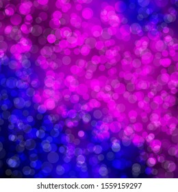 Light Pink, Blue vector layout with circle shapes. Modern abstract illustration with colorful circle shapes. Pattern for business ads.