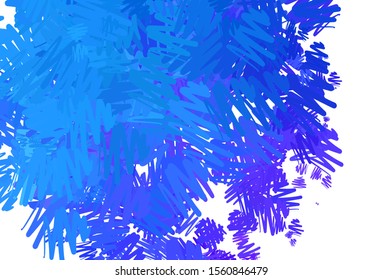 Light Pink, Blue vector layout with flat lines. Glitter abstract illustration with colorful sticks. Pattern for your busines websites.