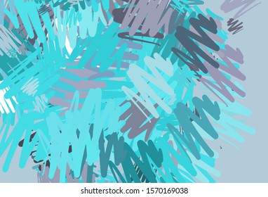 Light Pink, Blue vector layout with flat lines. Lines on blurred abstract background with gradient. Pattern for your busines websites.