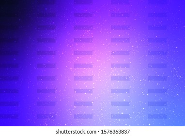 Light Pink, Blue vector layout with flat lines. Glitter abstract illustration with colorful sticks. Pattern for ads, posters, banners.