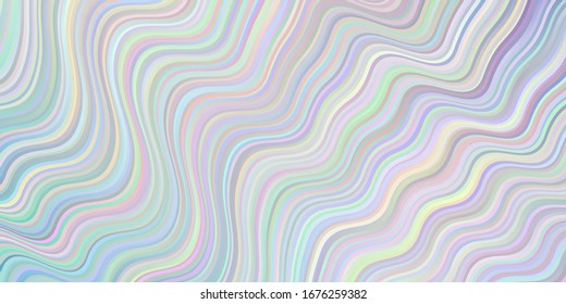 Light Pink, Blue vector layout with wry lines. Brand new colorful illustration in simple style. A completely new template for your design.