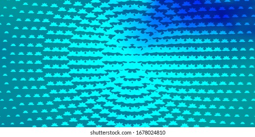 Light Pink, Blue vector layout with bright stars. Colorful illustration with abstract gradient stars. Pattern for websites, landing pages.
