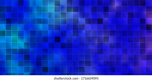 Diseño vectorial azul rosa claro con líneas, rectángulos. Ilustración con un conjunto de rectángulos de degradado. Diseño para su promoción empresarial.