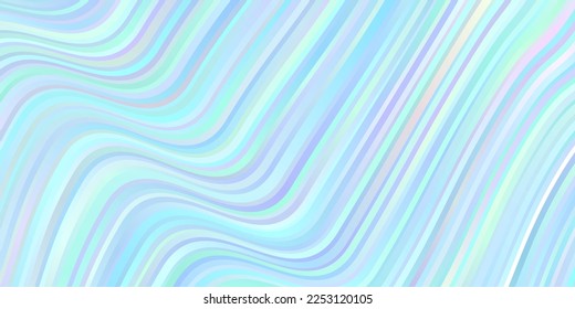 Light Pink, Blue vector layout with circular arc. Illustration in abstract style with gradient curved.  Template for cellphones.