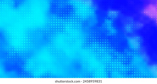 Light Pink, Blue vector layout with circles. Modern abstract illustration with colorful circle shapes. Pattern for websites, landing pages.