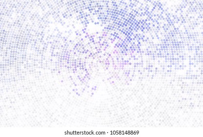 Light Pink, Blue vector low poly background. A sample with a polygonal design. Illustration in polygonal style with repeating squares