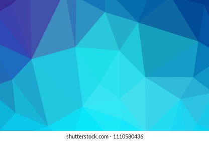 Light Pink, Blue vector low poly cover. Colorful illustration in abstract style with triangles. Pattern for a brand book's backdrop.