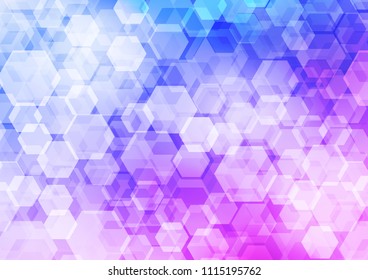 Light Pink, Blue vector low poly background. An elegant bright illustration with gradient. Brand new design for your business.