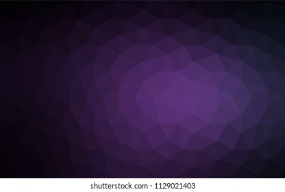 Light Pink, Blue vector low poly cover. Creative geometric illustration in Origami style with gradient. Textured pattern for your backgrounds.