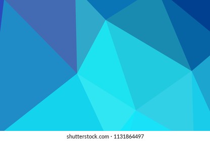 Light Pink, Blue vector low poly texture. Glitter abstract illustration with an elegant triangles. Brand new design for your business.