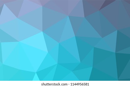 Light Pink, Blue vector low poly layout. A completely new color illustration in a polygonal style. Template for cell phone's backgrounds.