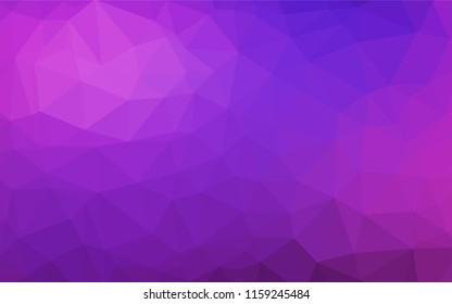 Light Pink, Blue vector low poly layout. Brand new colored illustration in blurry style with gradient. The template can be used as a background for cell phones.