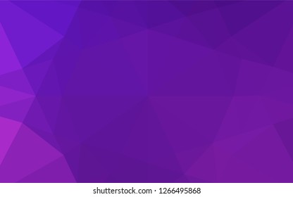 Light Pink, Blue vector low poly layout. Creative geometric illustration in Origami style with gradient. Brand new style for your business design.