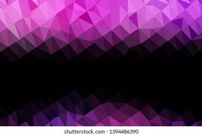Light Pink, Blue vector low poly texture. Shining colored illustration in a Brand new style. Brand new style for your business design.