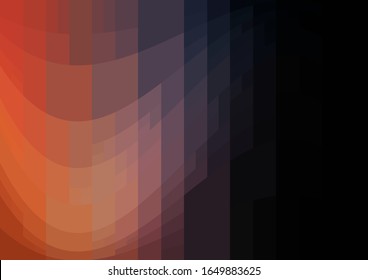 Color de fondo de cristal de color rosa claro, azul vectorial bajo. Diseño de polígono. Ilustración de poste bajo, fondo de polígono bajo.
