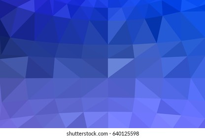 Light Pink, Blue vector Low poly crystal background. Polygon design pattern. Low poly illustration, low polygon background.