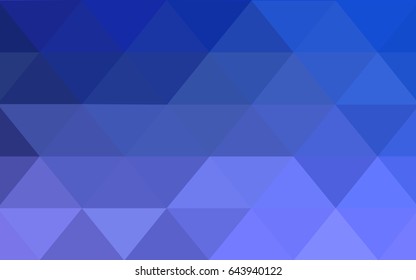 Light Pink, Blue vector Low poly crystal background. Polygon design pattern. Low poly illustration, low polygon background.