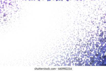 Light Pink, Blue vector low poly background. A sample with a polygonal design. Illustration in polygonal style with repeating squares