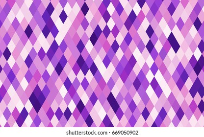 Light Pink, Blue vector low poly pattern. A vague abstract illustration with gradient. The best triangular design for your business.