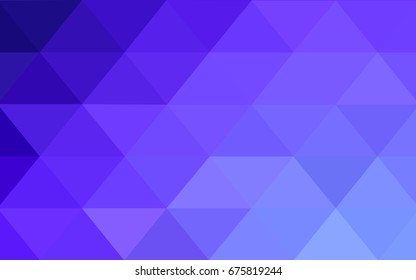 Light Pink, Blue vector Low poly crystal background. Polygon design pattern. Low poly illustration, low polygon background.