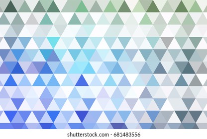 Light Pink, Blue vector low poly background. Colorful illustration in abstract style with gradient. A completely new template for your business design.