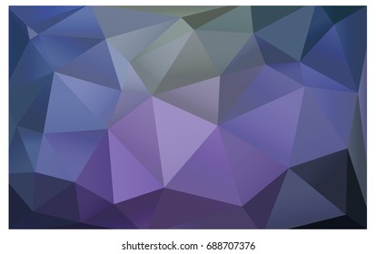 Light Pink, Blue vector Low poly crystal background. Polygon design pattern. Low poly illustration, low polygon background.
