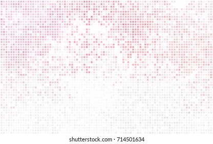 Light Pink, Blue vector low poly background. A sample with a polygonal design. Illustration in polygonal style with repeating squares