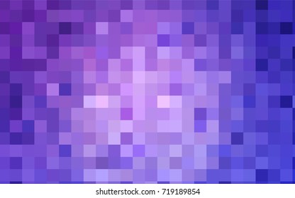 Light Pink, Blue vector low poly background. A sample with a polygonal design. Illustration in polygonal style with repeating squares
