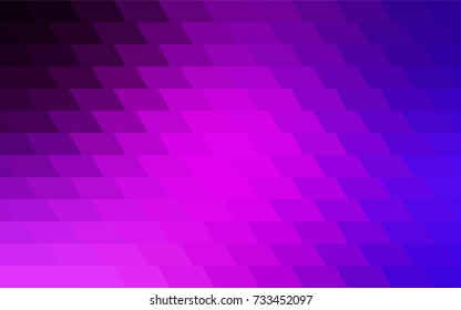 Light Pink, Blue vector low poly background. A sample with a polygonal design. Illustration in polygonal style with repeating squares