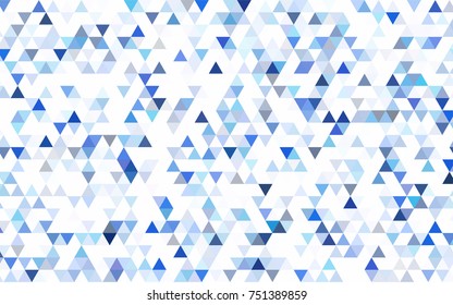 Light Pink, Blue vector low poly template. Glitter abstract illustration with an elegant design. A completely new template for your business design.