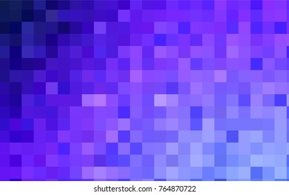 Light Pink, Blue vector low poly background. A sample with a polygonal design. Illustration in polygonal style with repeating squares