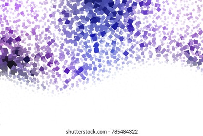 Light Pink, Blue vector low poly background. A sample with a polygonal design. Illustration in polygonal style with repeating squares