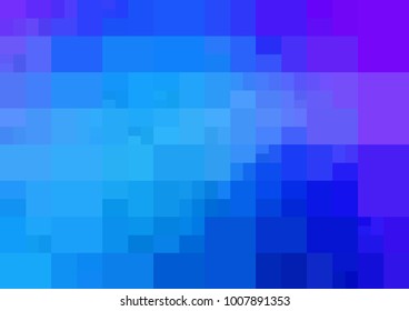 Light Pink, Blue vector modern geometrical abstract background. Texture template. Geometric pattern in Origami style with gradient. 