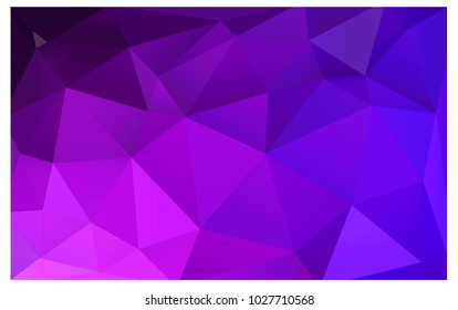 Light Pink, Blue vector modern geometrical abstract background. Texture, new background. Geometric background in Origami style with gradient. 