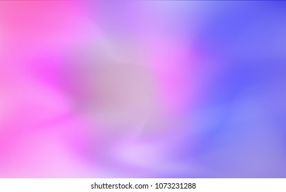 Light Pink, Blue vector modern elegant background. A vague abstract illustration with gradient. The blurred design can be used for your web site.