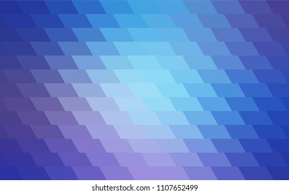 Light Pink, Blue vector modern geometrical background. Abstract template. Geometric pattern in square style with gradient.