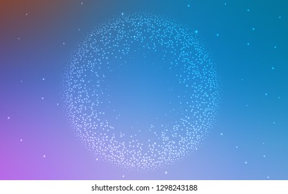 Light Pink, Blue vector modern elegant background. Colorful abstract illustration with gradient. New design for your business.