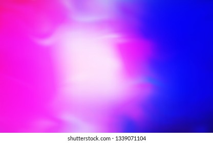 Light Pink, Blue vector modern elegant backdrop. Creative illustration in halftone style with gradient. Completely new design for your business.