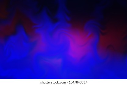 Light Pink, Blue vector modern elegant backdrop. Colorful illustration in abstract style with gradient. Background for designs.