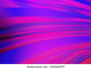 Light Pink, Blue vector modern bokeh pattern. An elegant bright illustration with gradient. Brand new design for your business.