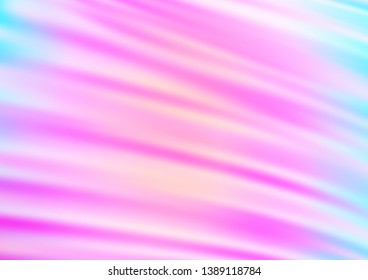Light Pink, Blue vector modern elegant background. Colorful illustration in blurry style with gradient. A completely new template for your design.