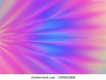 Light Pink, Blue vector modern elegant background. A completely new color illustration in a bokeh style. The best blurred design for your business.