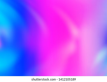 Light Pink, Blue vector modern bokeh pattern. A vague abstract illustration with gradient. The background for your creative designs.