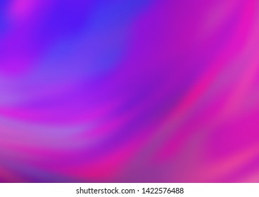 Light Pink, Blue vector modern elegant background. Glitter abstract illustration with an elegant design. The best blurred design for your business.