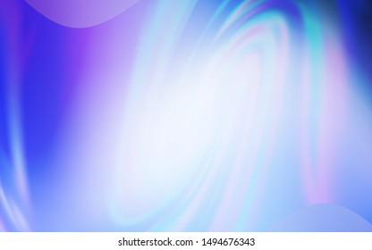 Light Pink, Blue vector modern elegant layout. Creative illustration in halftone style with gradient. New way of your design.