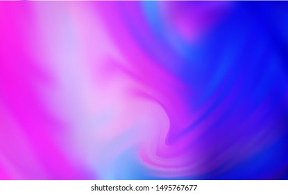 Light Pink, Blue vector modern elegant backdrop. A completely new colored illustration in blur style. New design for your business.